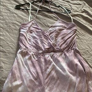 tilly’s tie dye purple romper